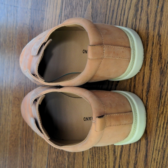 Lucky Brand Leather Slip Ons Women 9.5 - Picture 3 of 7